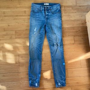 Madewell Denim - 9” High-Rise Skinny, Size 26, medium wash